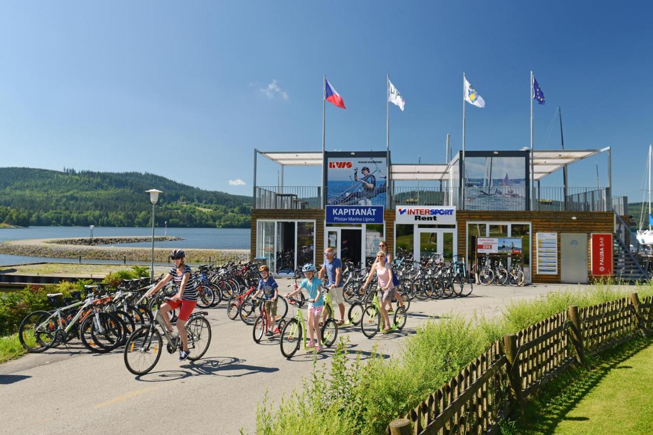 Riviera Lipno 510/17 Daire Lipno nad Vltavou Dış mekan fotoğraf